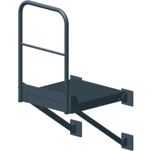 Zarges fixed ladder access platform